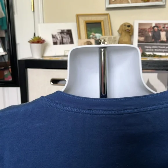 American Eagle Outfitters Fitted Blue Short Sleeve Tee - Picture 6 of 7